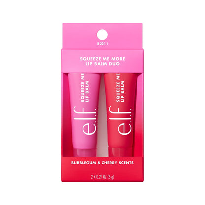 e.l.f. Squeeze Me More Duo Bálsamo Labial Cereza y Chicle