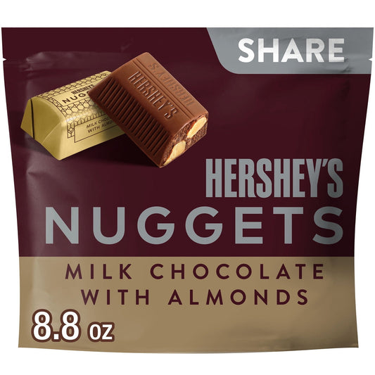 Hershey's Nuggets Chocolate con Leche y Almendras 249 g