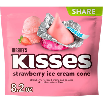 Hershey's Kisses Strawberry Ice Cream Cone 232 g