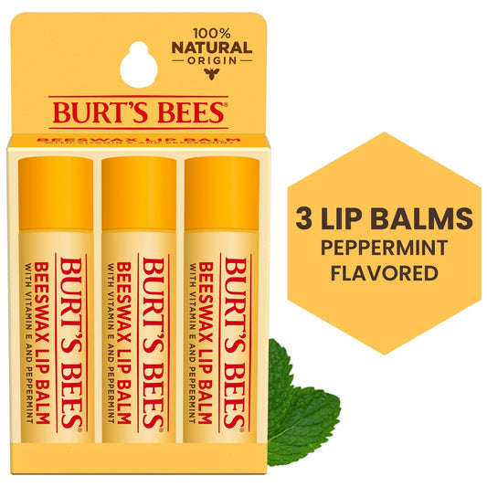 Burt's Bees Bálsamo Labial Original 3 Piezas