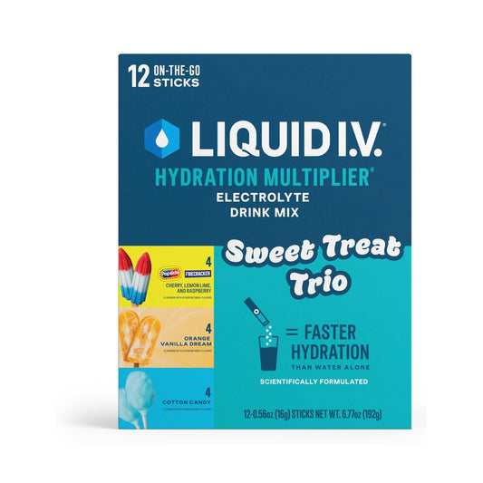 Liquid I.V. Sweet Treat Trio Electrolitos 12 Sobres