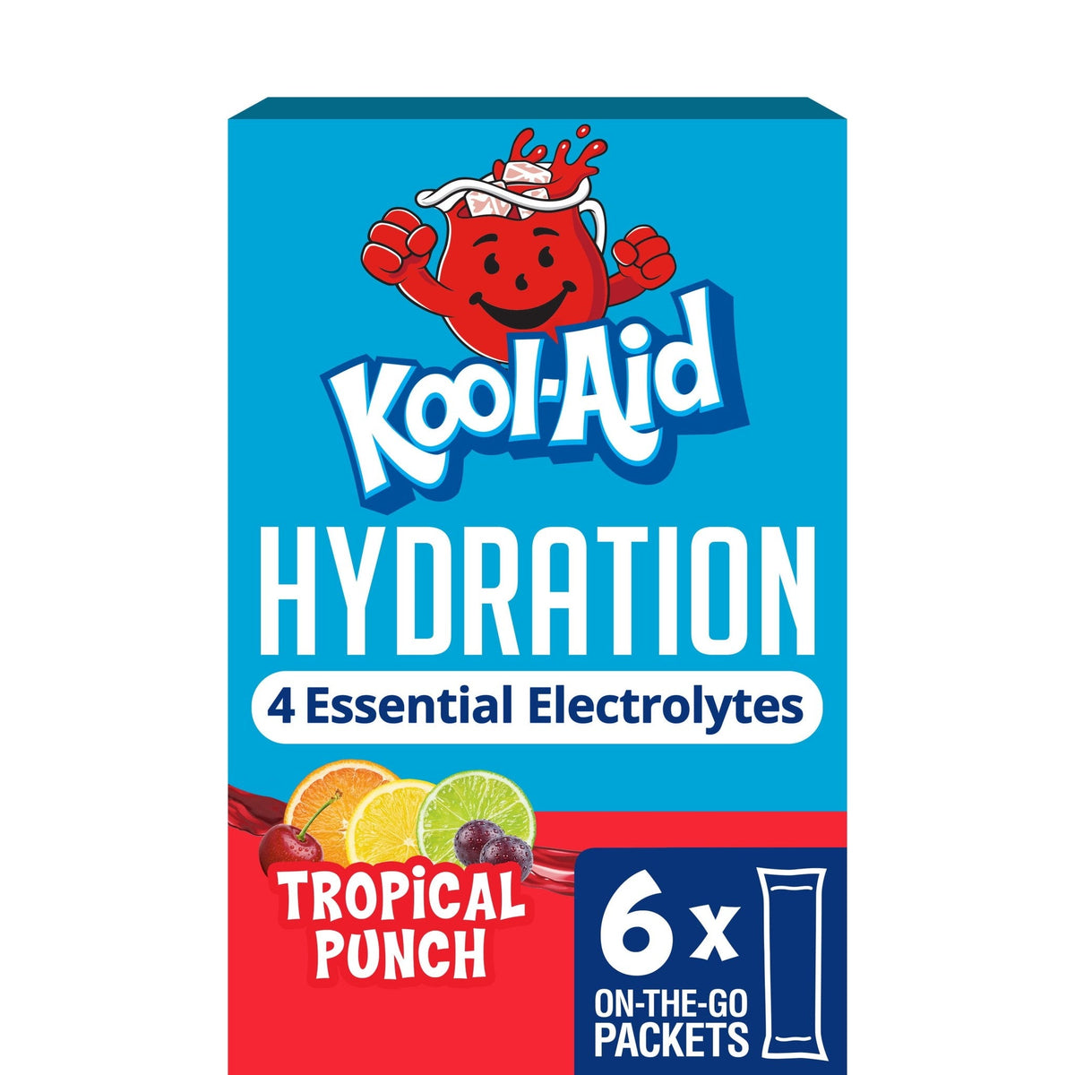 Kool-Aid Hydration Electrolitos 6 Sobres