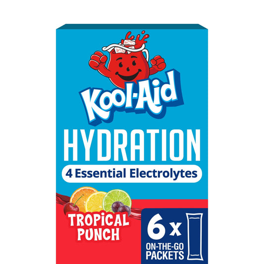 Kool-Aid Hydration Electrolitos 6 Sobres