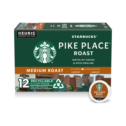 Starbucks Pike Place K-Cup 12 Cápsulas