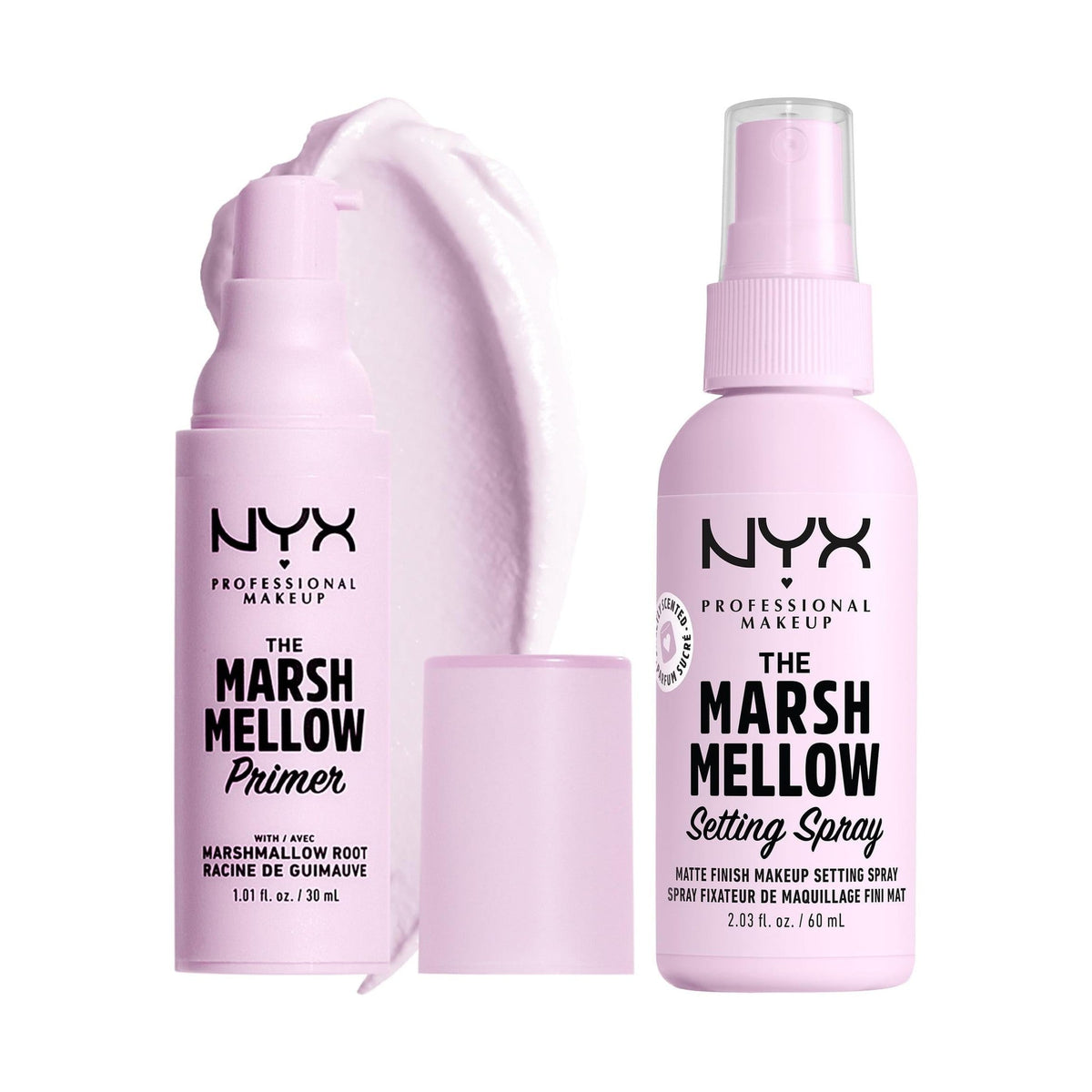NYX Marshmellow Set Primer y Spray Fijador