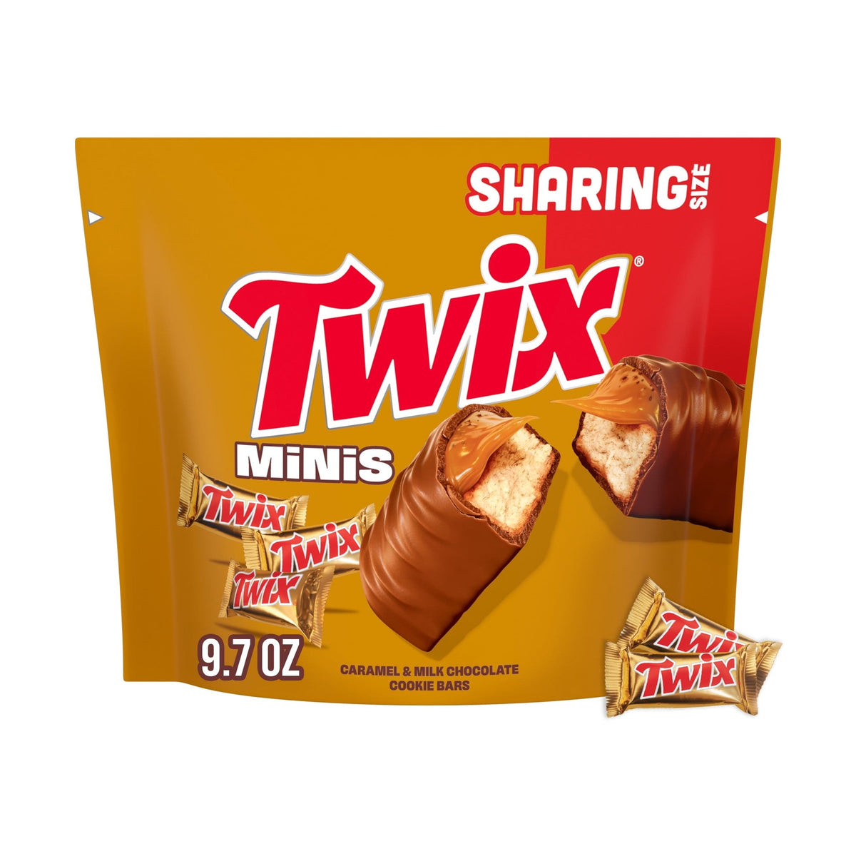 Twix Minis Caramelo y Chocolate 275 g