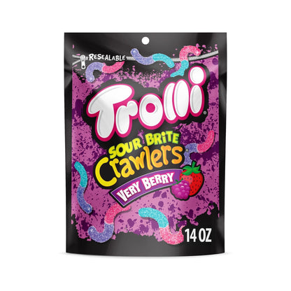 Trolli Sour Brite Crawlers Very Berry Gusanitos 397 g