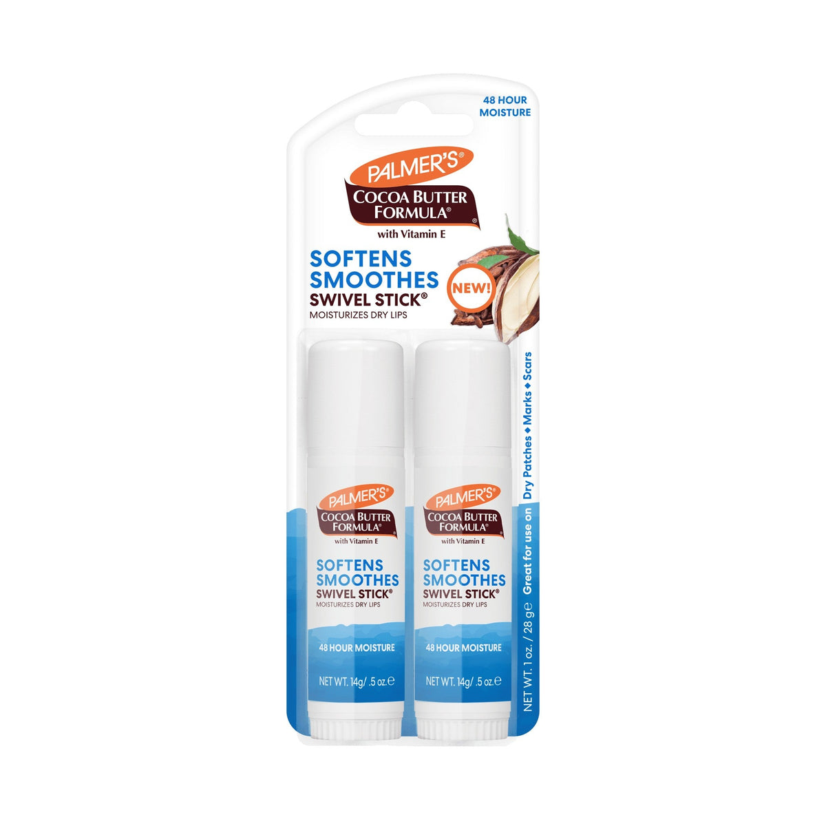 Palmer's Cocoa Butter Bálsamo Labial 2 Piezas